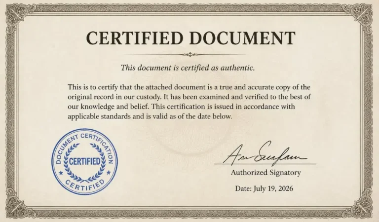 How to Certify a Copy of a Document in Australia